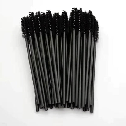 Hotting 5/50Pcs Eyelash Brush Extension Disposable Eye Lashes Make up Brushes Eyebrow Mascara Wand Applicator Flexible Can Bent