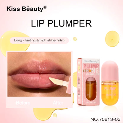 Long Lasting Lip Plumper Oil Instant Volumising Enhancer Lip Serum Collagen Lips Volume Lipgloss Sexy Cosmetic Volume Increases